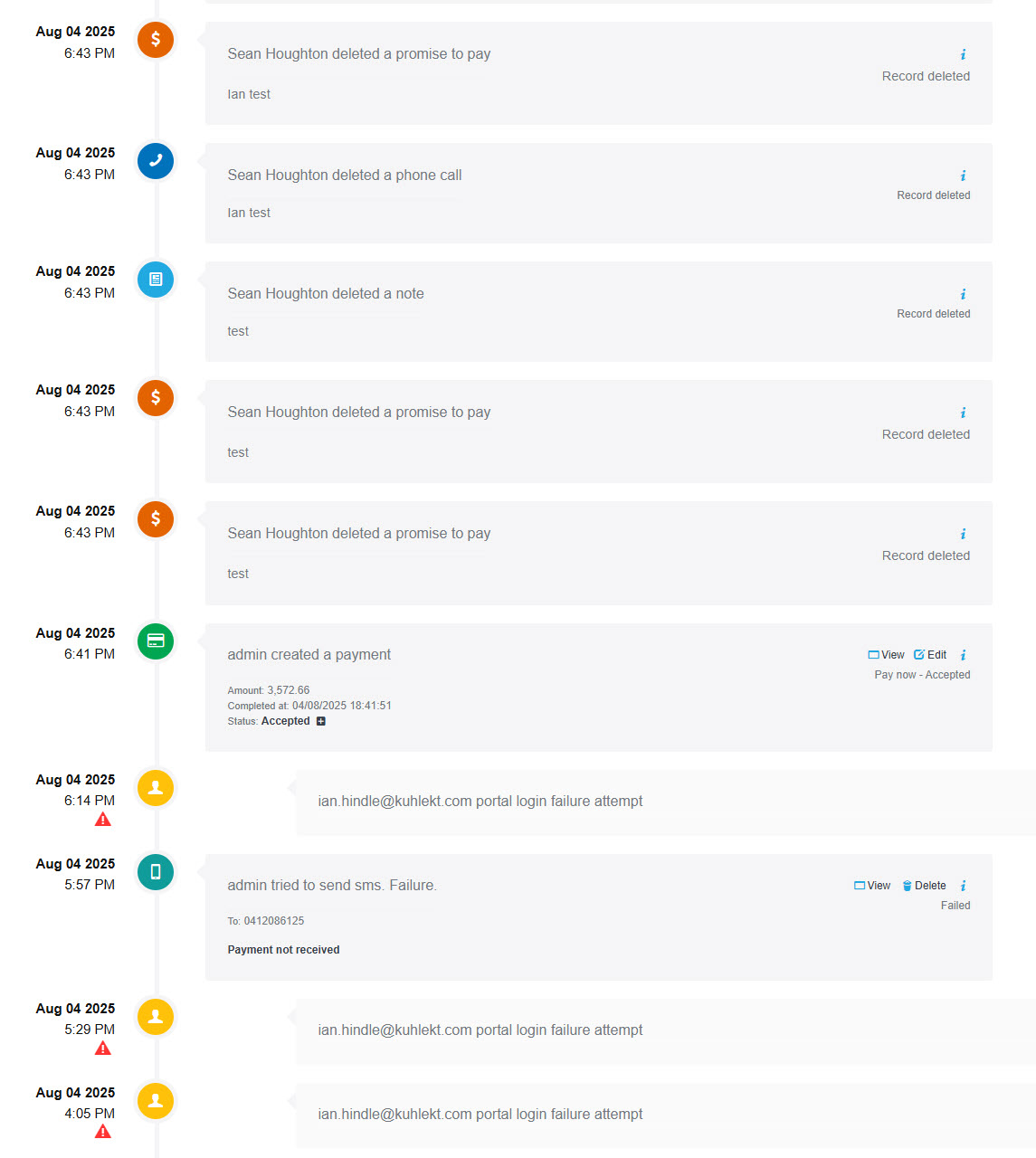 Digital collections tools interface