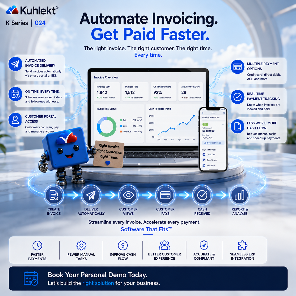 K Series 024 - Automate Invoicing. Get Paid Faster