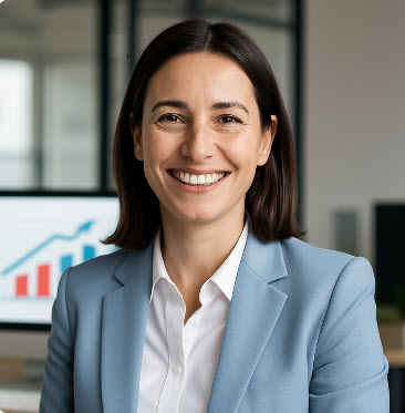 Professional using Kuhlekt dashboard